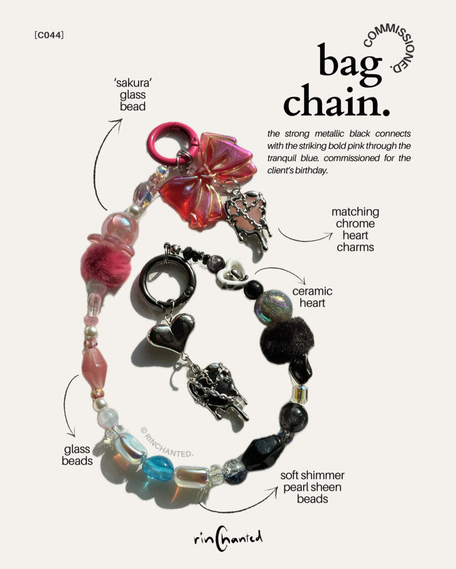 commissioned bag chain commissioned bag chain
